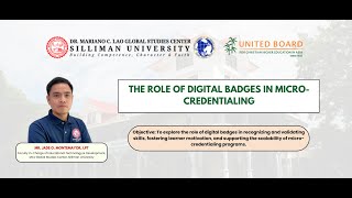 Understanding of Digital Badges