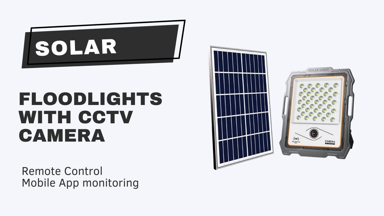 Solar Flood Lights With Camera in Uganda YouTube