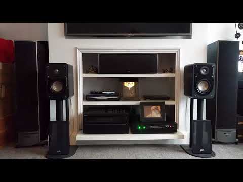 Polk Audio S15 Signature hi-fi bookshelf speakers sound test demo- you decide :)