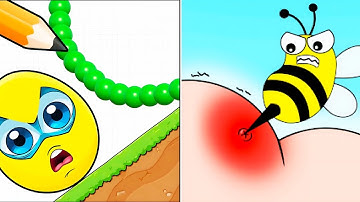 Help Me Tricky Story vs Super Heros Eggs - Draw To Smash - All Levels Satisfying Gameplay