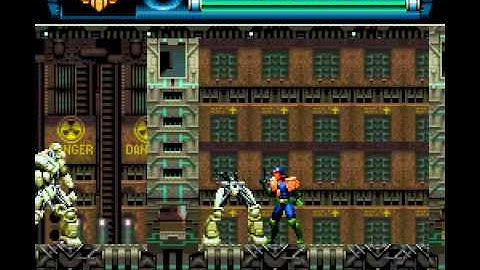Judge Dredd (SNES) - Stage 14 (No-Damage Run)