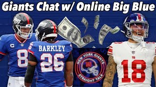 NY Giants Chat w/ Tim From Online Big Blue
