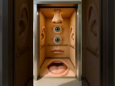 Be careful, never enter this elevator.