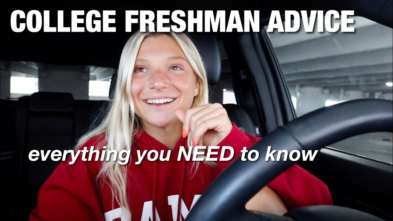 things I wish I knew before college | real freshman advice - YouTube