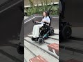 Immersive viewing of a stair-climbing robot that can go up and down stairs #XSTO Little Prodigy Inno