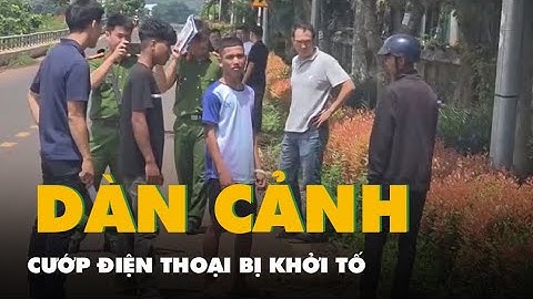Khởi tố 5 người dàn cảnh cướp điện thoại đem cầm lấy tiền mua bia nhậu