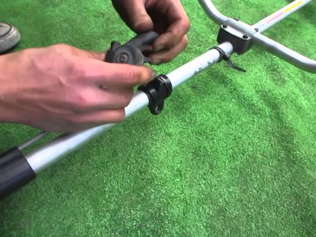 Makita/マキタ 肩掛け式 エンジン 草刈機/刈払機 MEM201S - YouTube