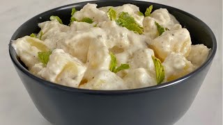 سلطه البطاطس بالمايونيز / potato salad with mayonnaise