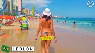 🇧🇷 Leblon Beach, Rio De Janeiro ☀ Brazilian Best Beach In Summer |【4K】2022
