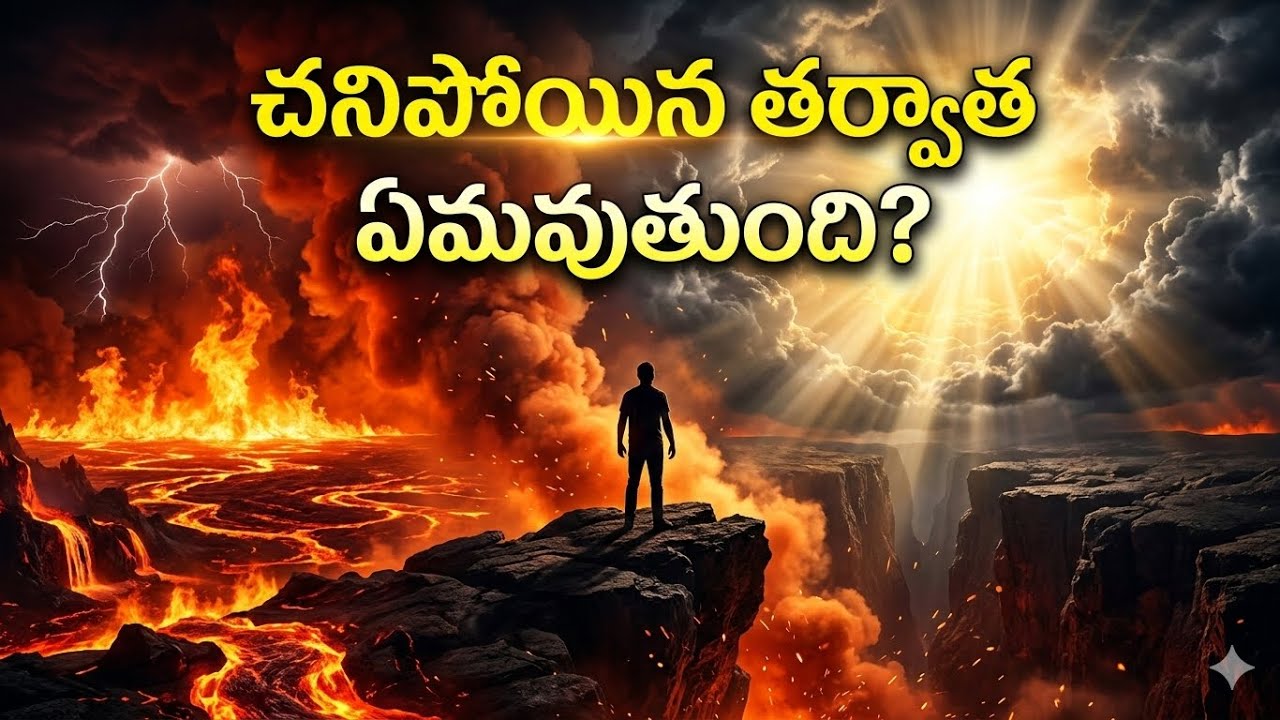 చనిపోయిన తర్వాత ఏమవుతుంది?  🔥😱 #biblestory #jesus #jesusvisiontelugu #viral #trending 