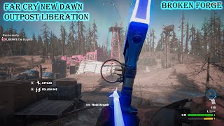 Far Cry New Dawn Level 2 Broken Forge Outpost Liberation No Alarms | Outpost Stealth and Gears