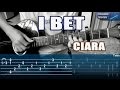 How to Play CIARA "I BET" on Acoustic Guitar | Easy and Fast Tutorial  Demo