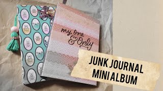 Project Share: Junk Journal /Mini Album | Quick and Easy Papercraft | Waterfall Album 
