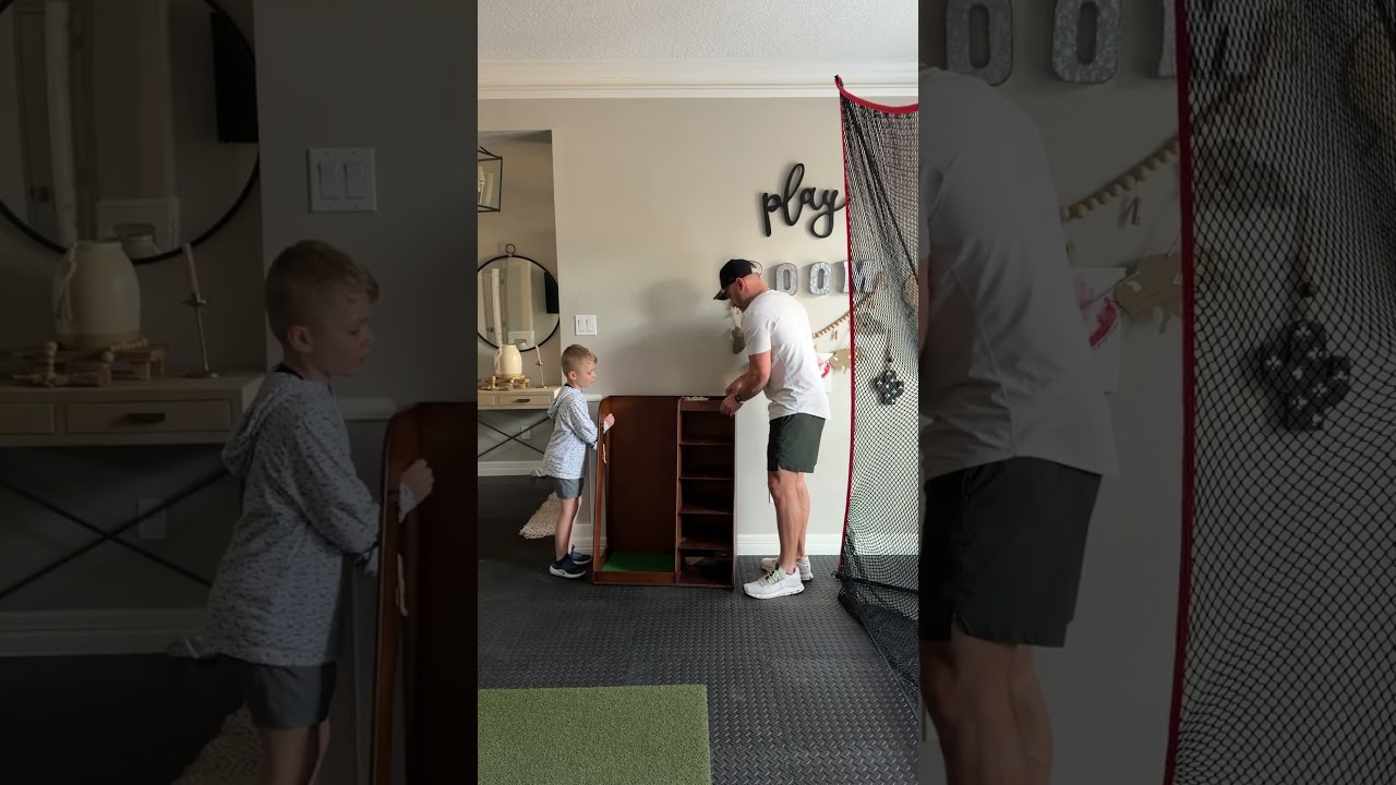 Мы с Уэстоном решили переоборудовать парадную гостиную в спортивную тренировочную зону!