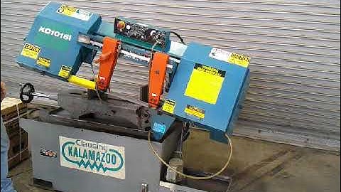 10” Clausing/Kalamazoo Horizontal Band Saw, Model KC1016W, Michael Fine Machinery
