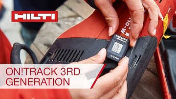 NEW Hilti ON!Track 3rd Generation Asset Management Software