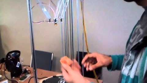 Arduino Club Successful Delta 3D Printer!