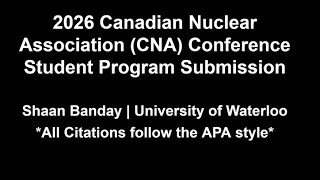 CNA2026 Video Essay Entry – Shaan Banday (University of Waterloo)