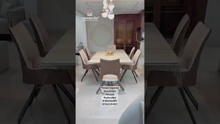 Imported Luxury for Your Dining Space 🤍| Neekedia Furniture & Interiors #furniture #diningset
