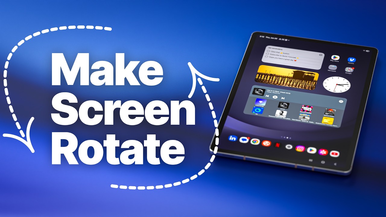 How to Rotate the Screen on Android Tablet (And Fix It If It Won't ...