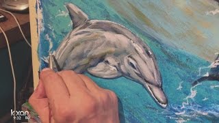 Local artists finds stolen copies of work online