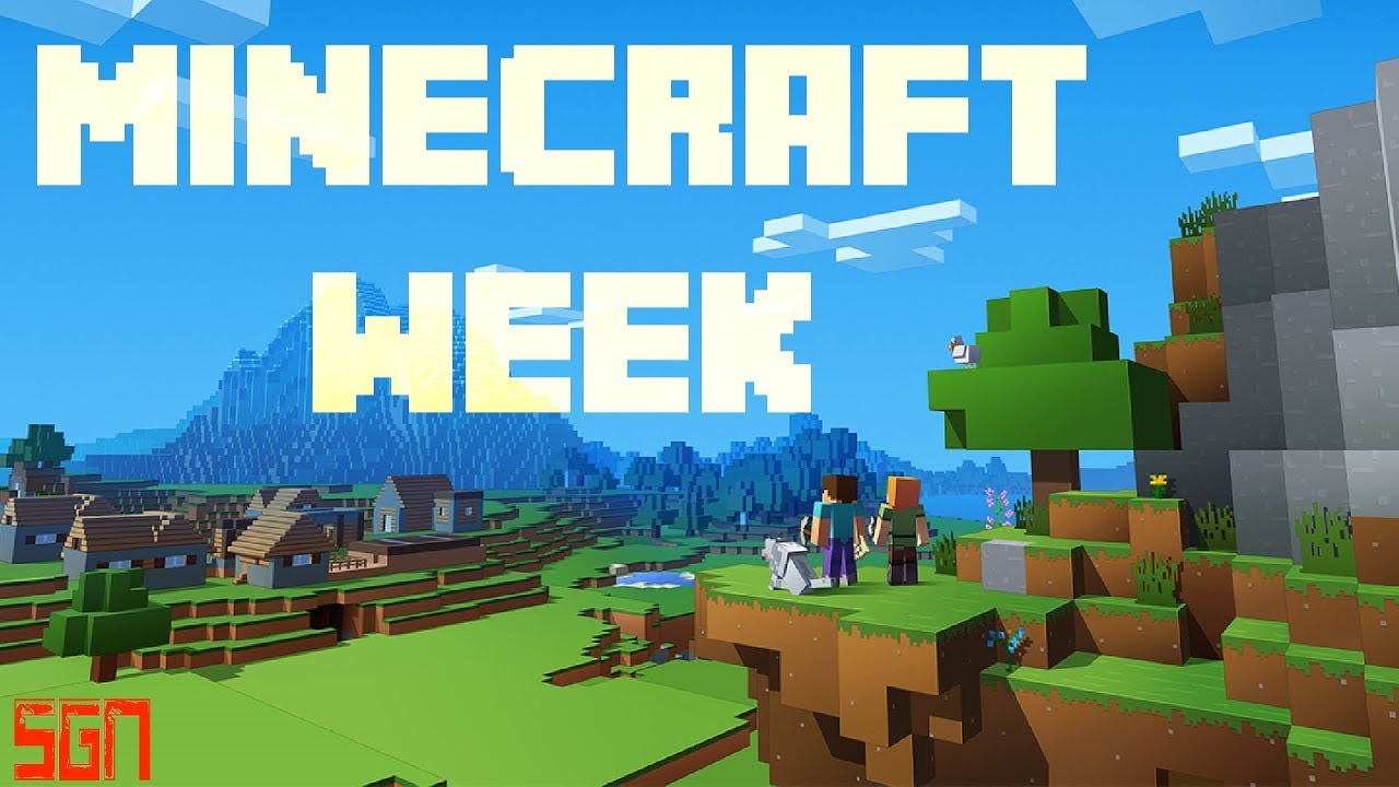 Minecraft Week !!!! - YouTube