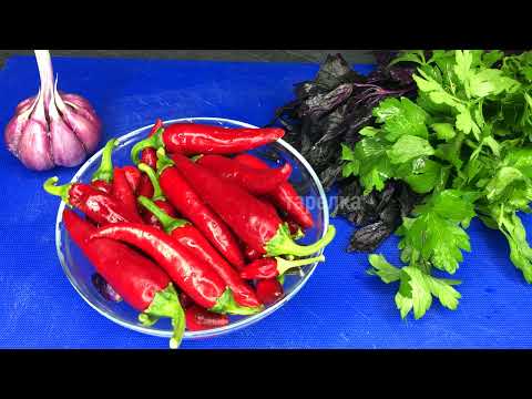 Аджика, Очень Вкусный Домашний Рецепт (Без Термообработки)