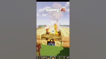 Minecraft swing 🍂 #minecraft #shorts