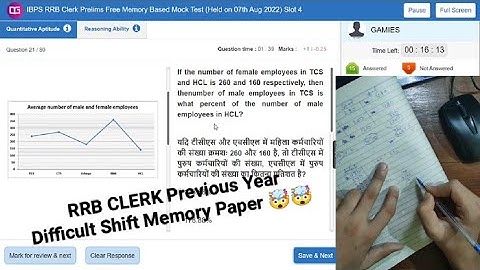 GUIDELY RRB CLERK Memory Based Paper  | Exact New Exam Level | #rrbclerk2023 #guidely #rrb #ibps