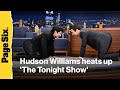 Heated Rivalry's Hudson Williams gets hot on 'The Tonight Show' | Viral Press Tours