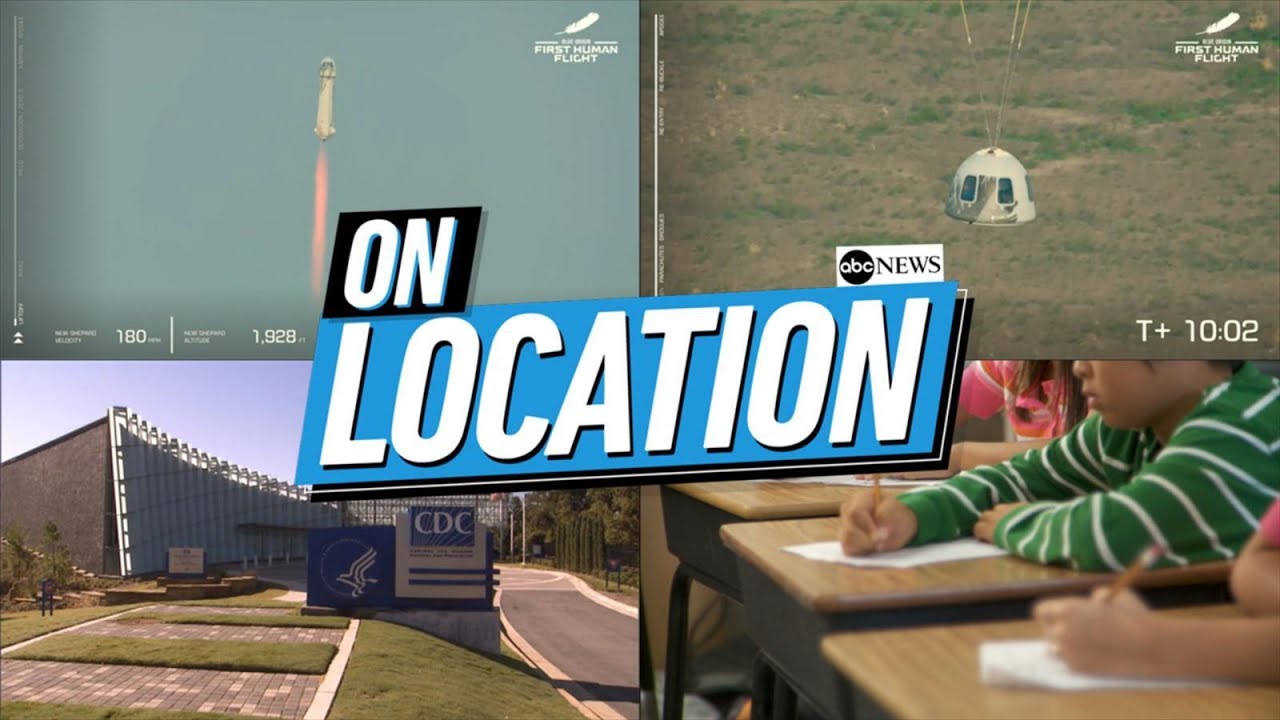 Jeff Bezos and 3 passengers made history with Blue Origin flight | ABC News