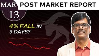 4% Fall In 3 Days? Post Market Report 13-Mar-26
