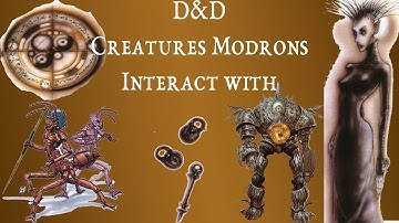 D&D Important Creatures in Modron Society