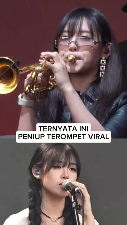 Ternyata ini peniup terompet viral di Tiktok (Zhao lei) #terompet #viral