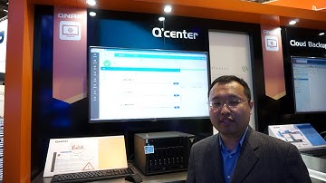 QNAP CeBIT 2015 Qcenter介紹