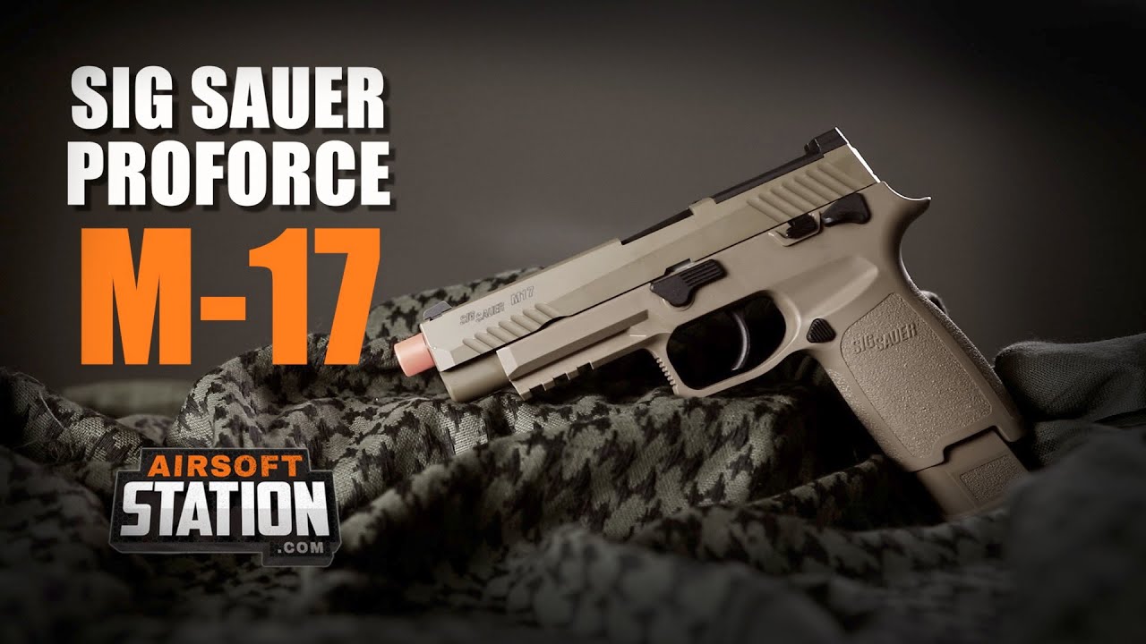 SIG Sauer Proforce M17. The new pistol on the block. - YouTube