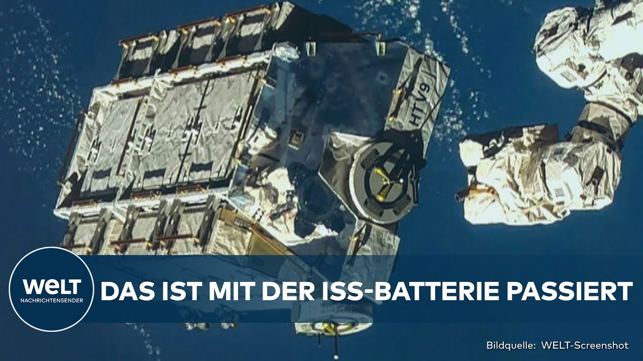 ISS-TRÜMMER: Aufprall zwischen Guatemala und Florida | Batterie-Reste ...