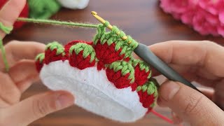 Wow! super idea how to make eye catching crochet / Vay! süper fikir göz alıcı tığ işi nasıl yapımı.