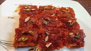 Carrot Fudge Bar Recipe|सर्दियों में बनाये गाजर की बर्फी इस तरह से|बिना मावा,बिना घी,बिना दूध रेसिपी