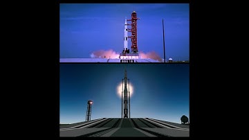 Comparison Video - Kerbal Space Program/Apollo 11 Mashup
