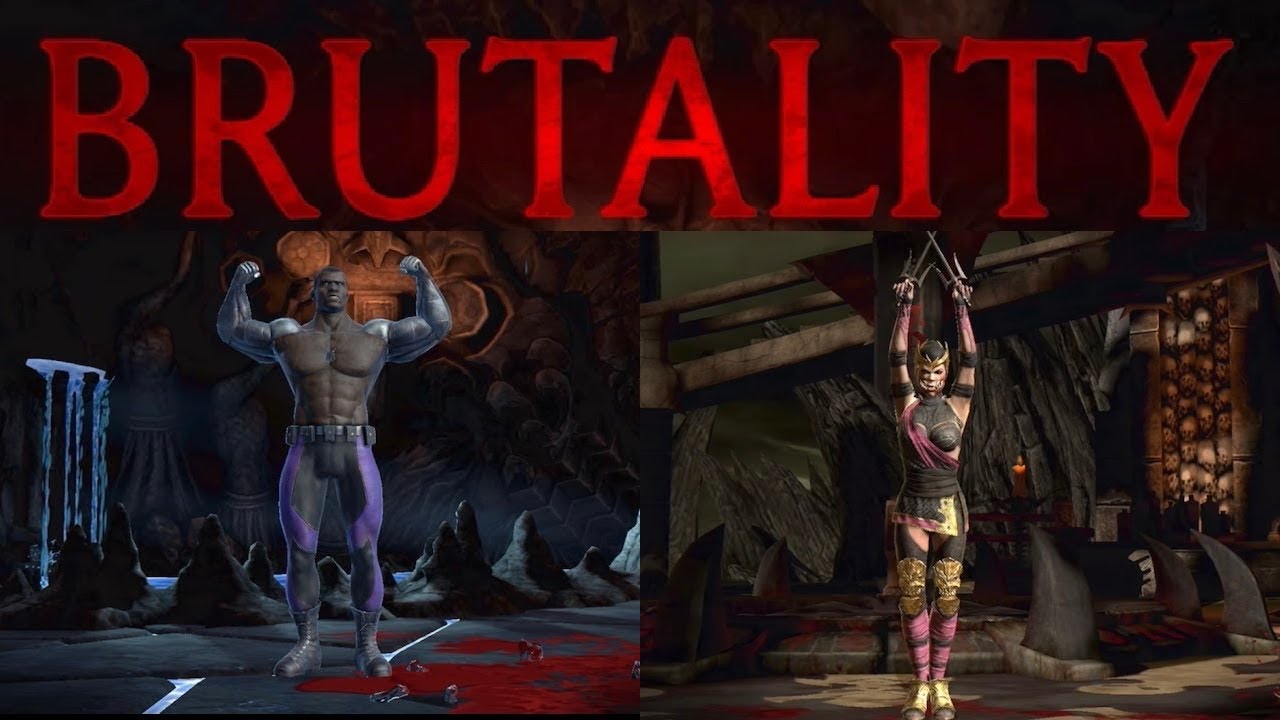 Mortal Kombat Mobile | Jax and Mileena Brutalities Are Awesome