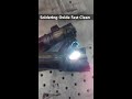 Oxide Scale Laser Cleaning From Weld Bead