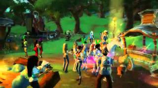 Freerealms Birthday Party Robgoblin Camp Part 1
