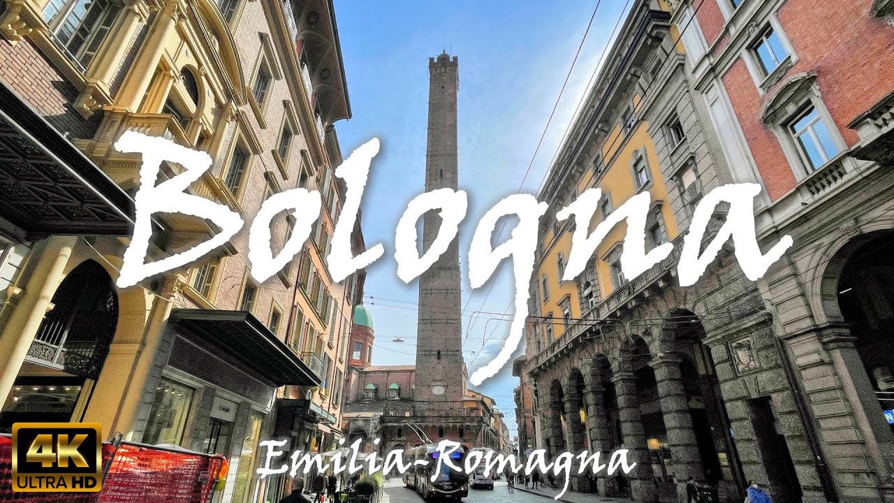 BOLOGNA (Emilia Romagna) Italy 🇮🇹 [4K video] YouTube