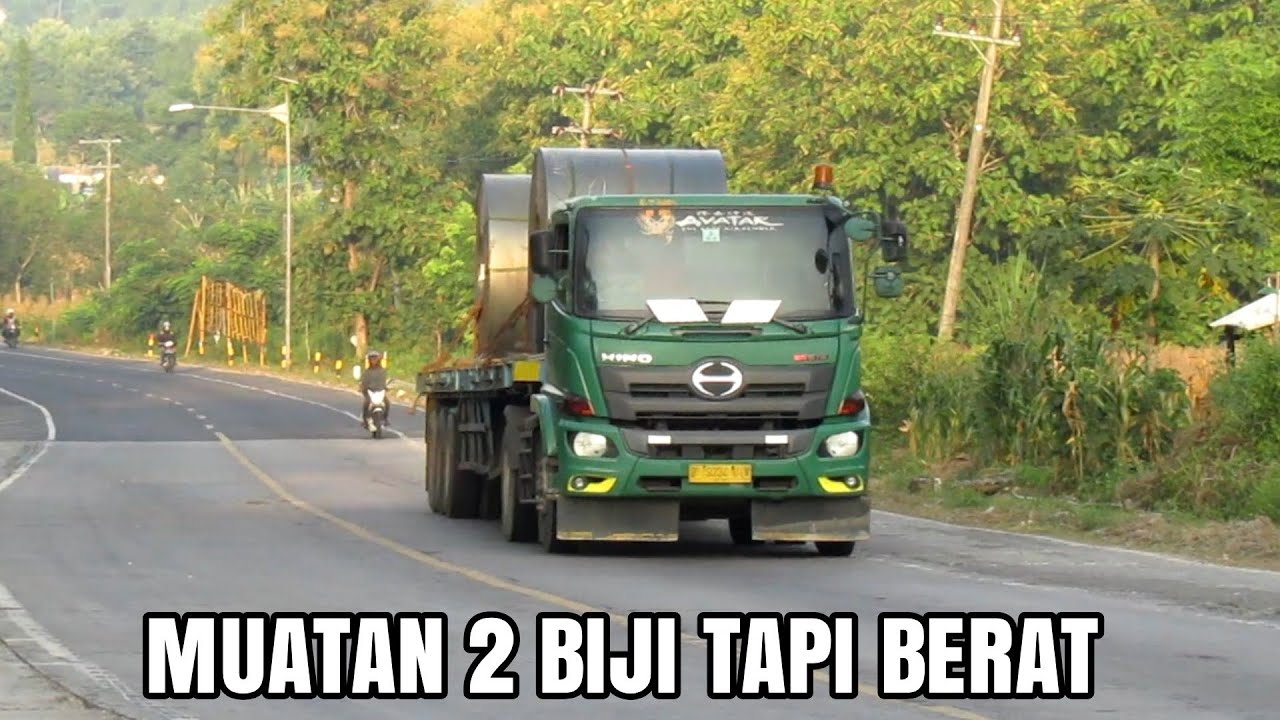  Truk  Tronton Gandengan Trailer Kontainer  Hino Fuso  Isuzu 