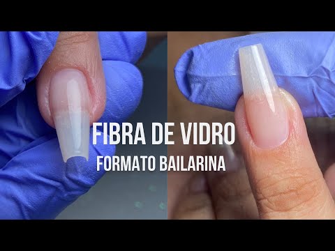 Fibra de Vidro no Formato Bailarina  - Passo a passo