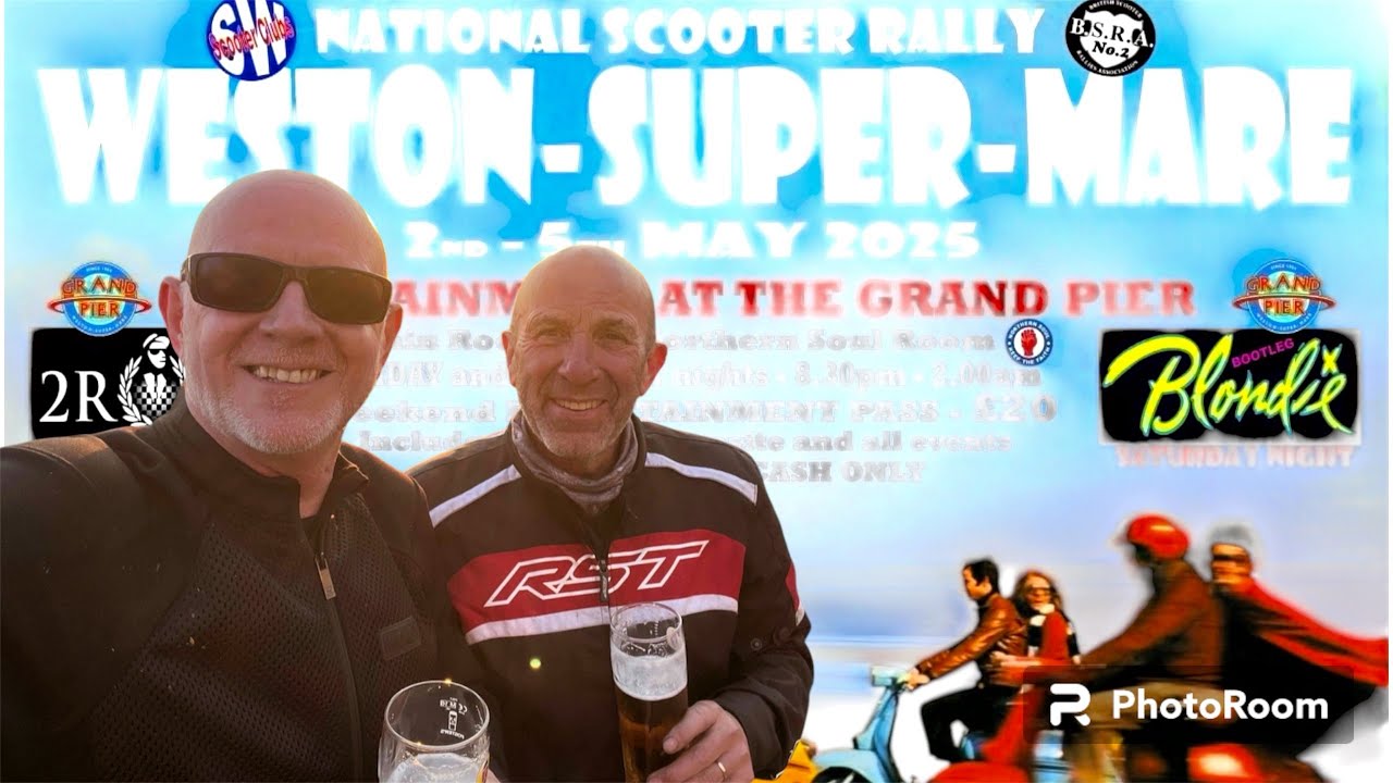 Weston Super Mare scooter rally 2025