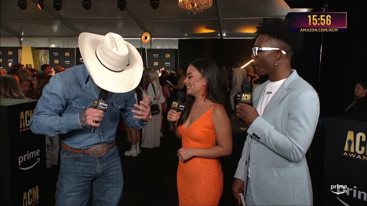 Cody Johnson on the Red Carpet at the 2023 ACM Awards YouTube