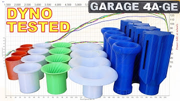 Viewer 3d Printed Velocity Stacks  - Trumpets - Intake runners - Dyno Tested