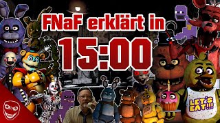 Die Ganze Geschichte Von Five Nights At Freddys In 15 Minuten Erklärt! (Fnaf Film Und Spiele!)